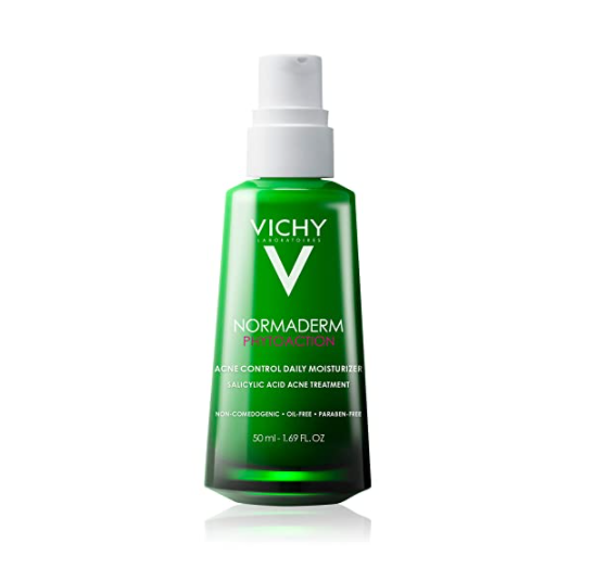 best moisturizer for oily skin. vichy normaderm phytoaction